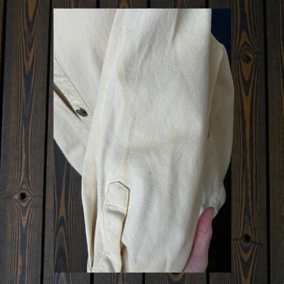 Vintage Escada by Margaretha Ley Yellow Oversized Barn Utility Jacket Size 34 - Picture 13 of 16